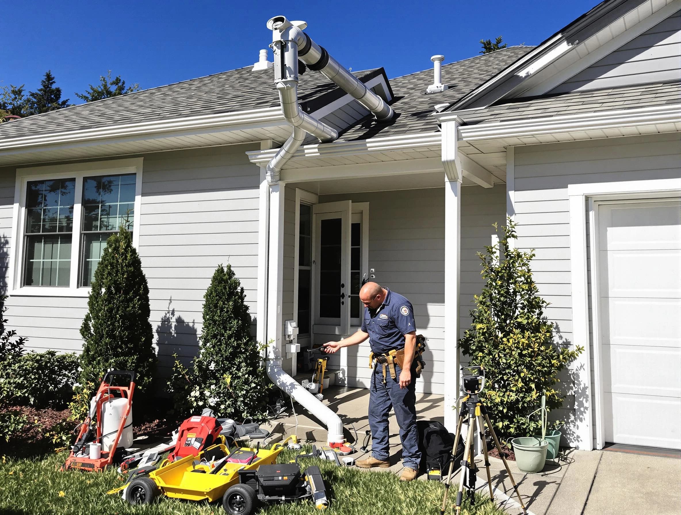 Downspout Repair in Bay Village